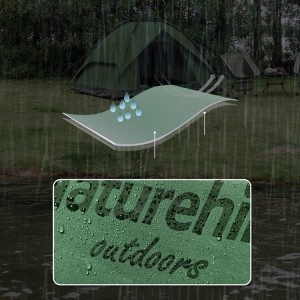 Палатка Naturehike автоматическая NH21ZP008, трехместная, зеленая, арт. 6976023922336 [NATUREHIKE]